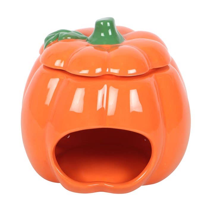 Schattige Pompoen Herfst en Najaar Oliebrander en Wasverwarmer