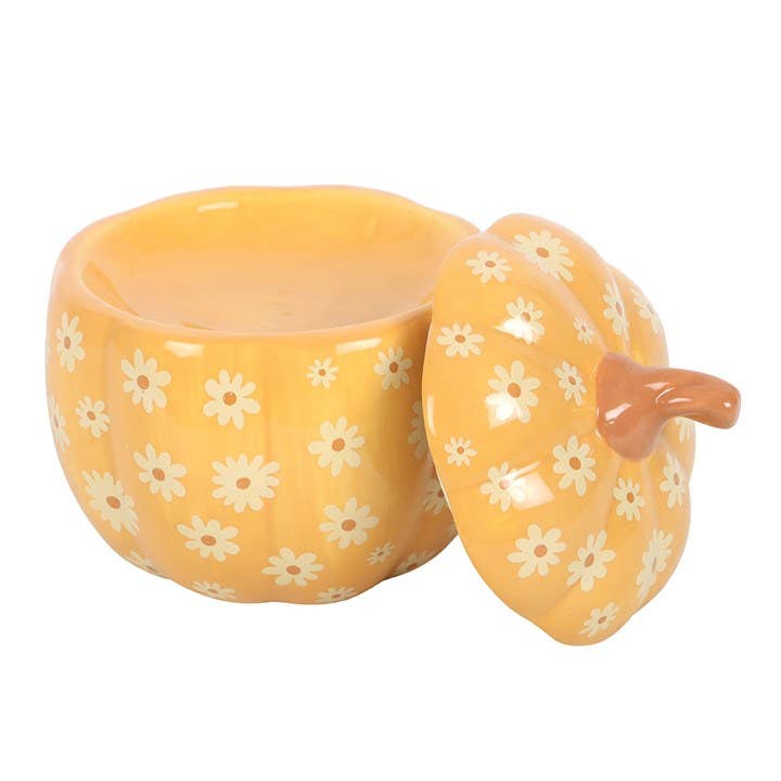 Groovy Bloemige Pompoen Oliebrander