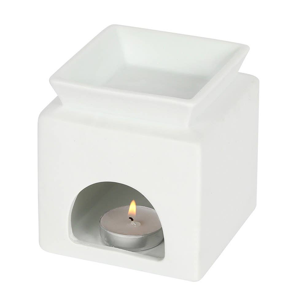 White Home Cut Out oliebrander en wasverwarmer