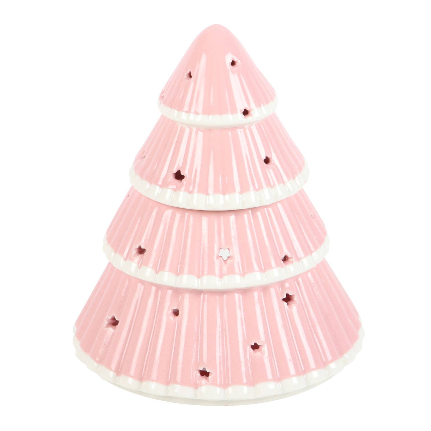 Oliebrander voor roze kerstboom