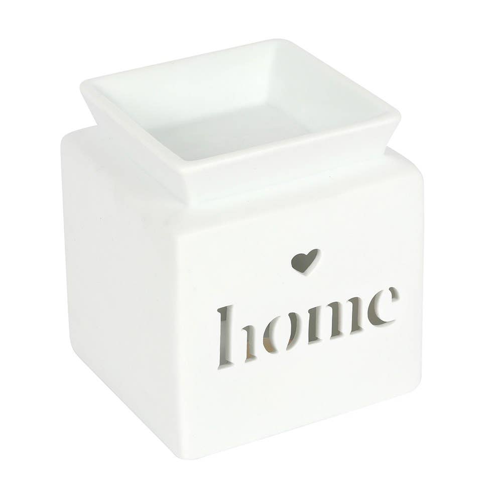 White Home Cut Out oliebrander en wasverwarmer