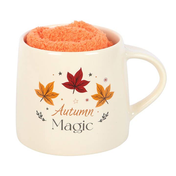 Herfstmagie Mok en Sokken Set