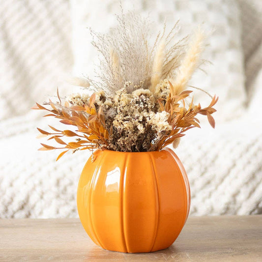 Oranje Herfst en Fall Pompoenvaas