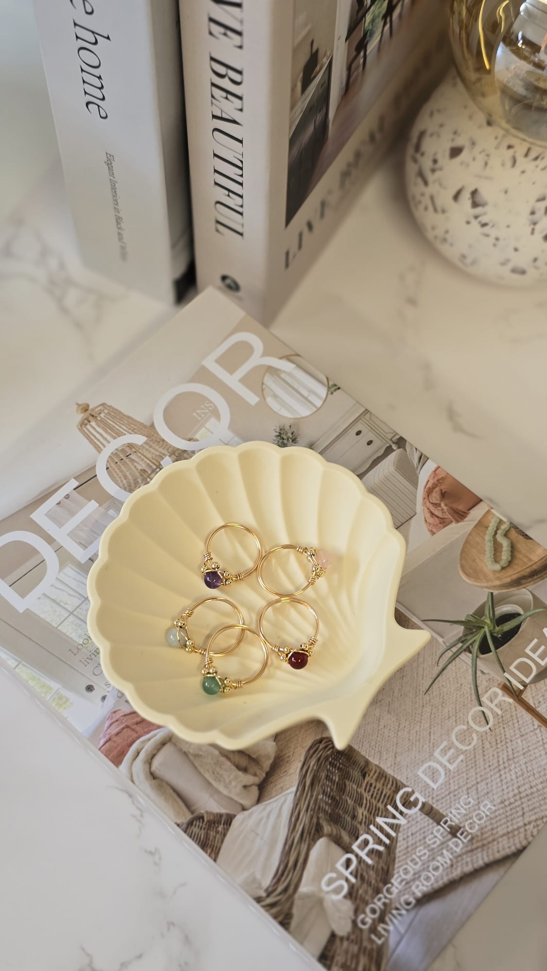 Shell Bloom Jewelery Dish