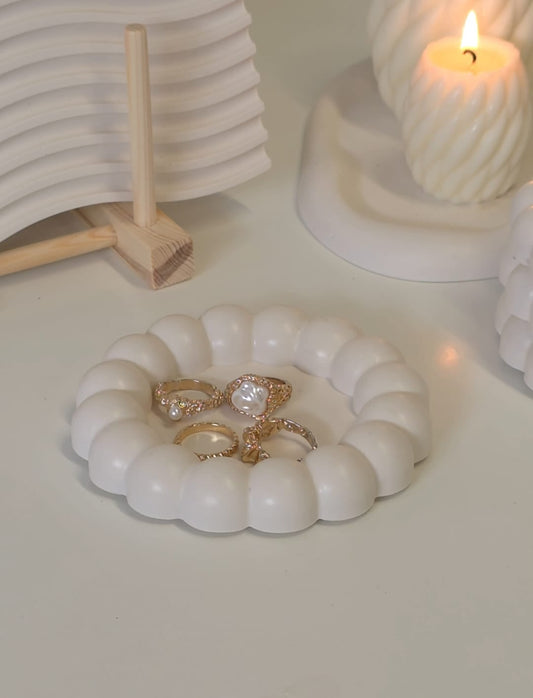 Cloud Bubble Candle/Jewellery Tray