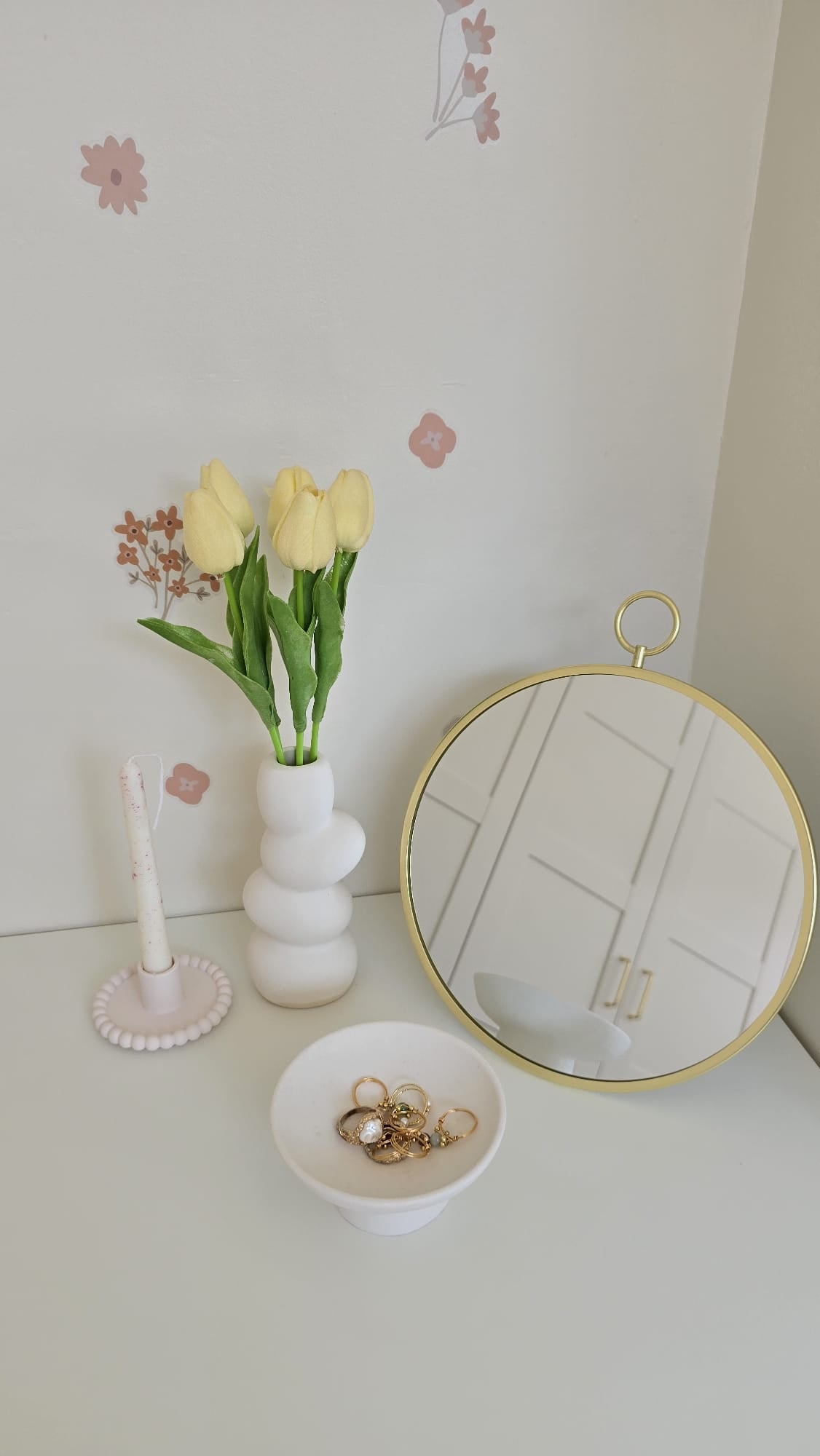 Luna Jesmonite Jewellery Dish