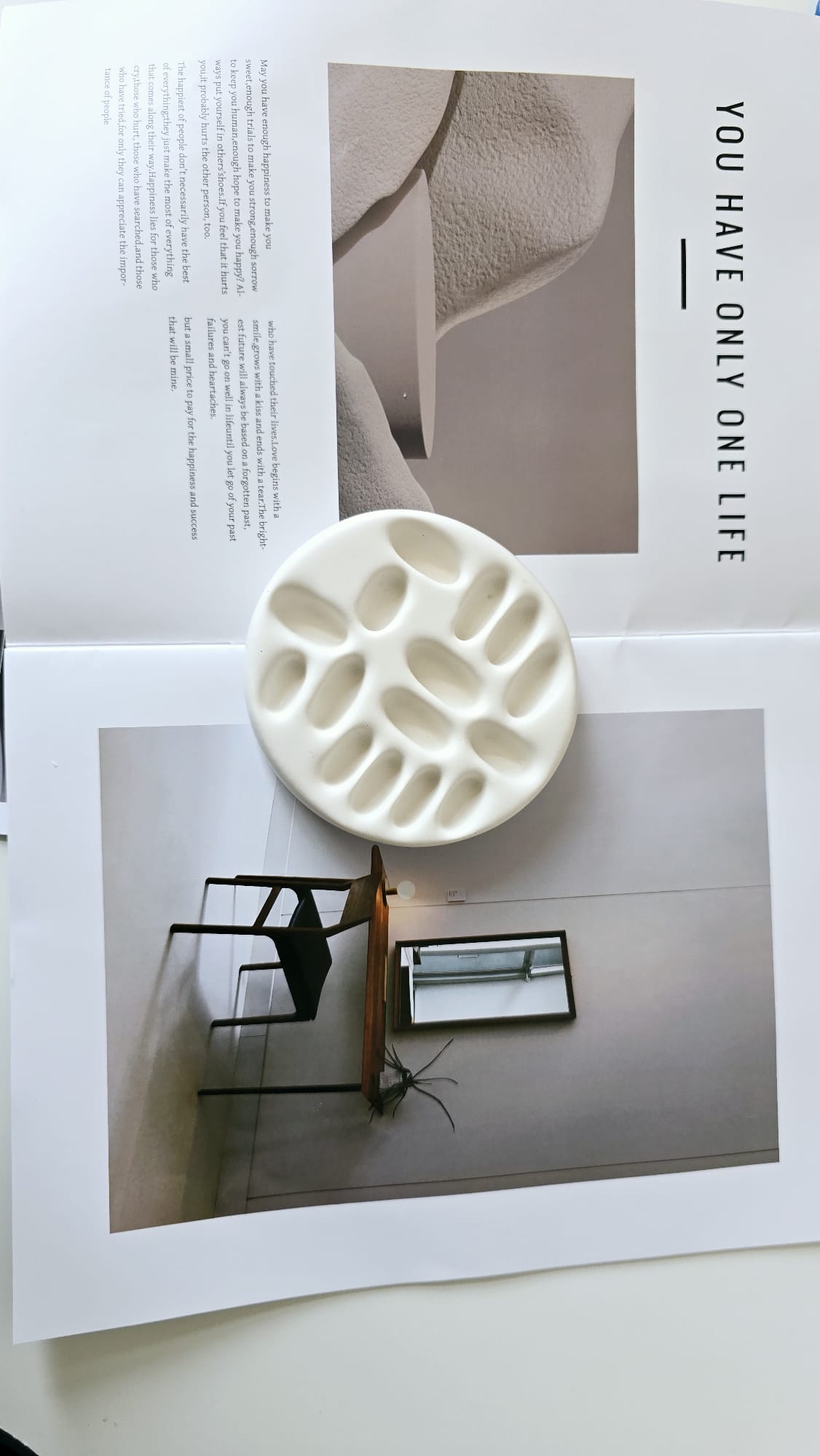 Organic Form Ring Tray