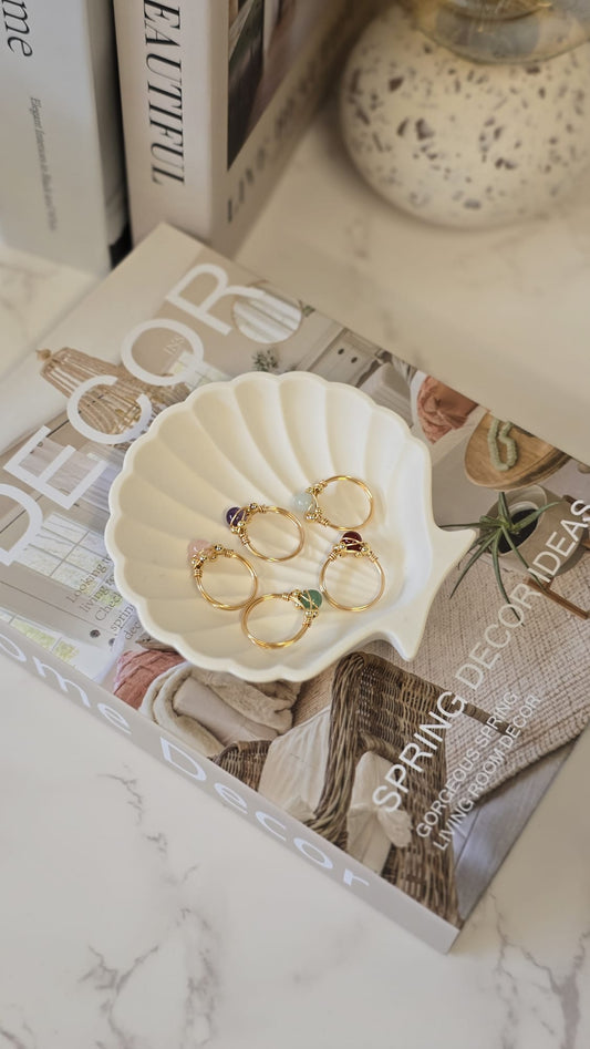 Shell Bloom Jewelery Dish