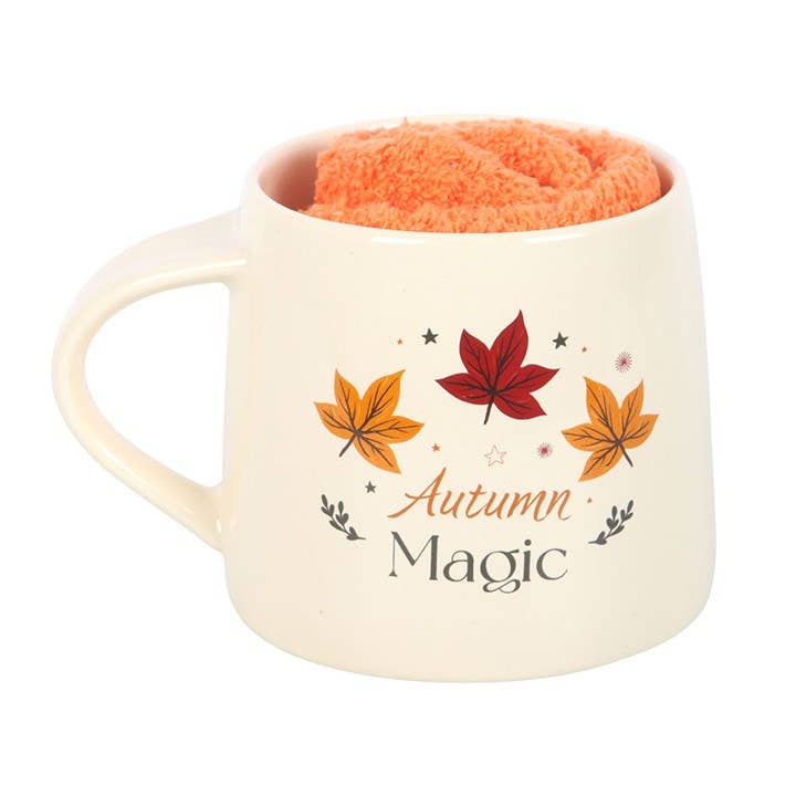 Herfstmagie Mok en Sokken Set