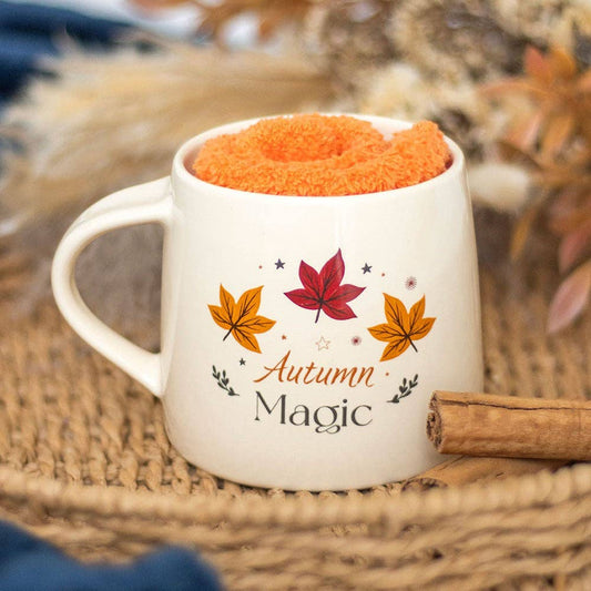 Herfstmagie Mok en Sokken Set