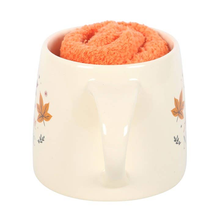 Herfstmagie Mok en Sokken Set