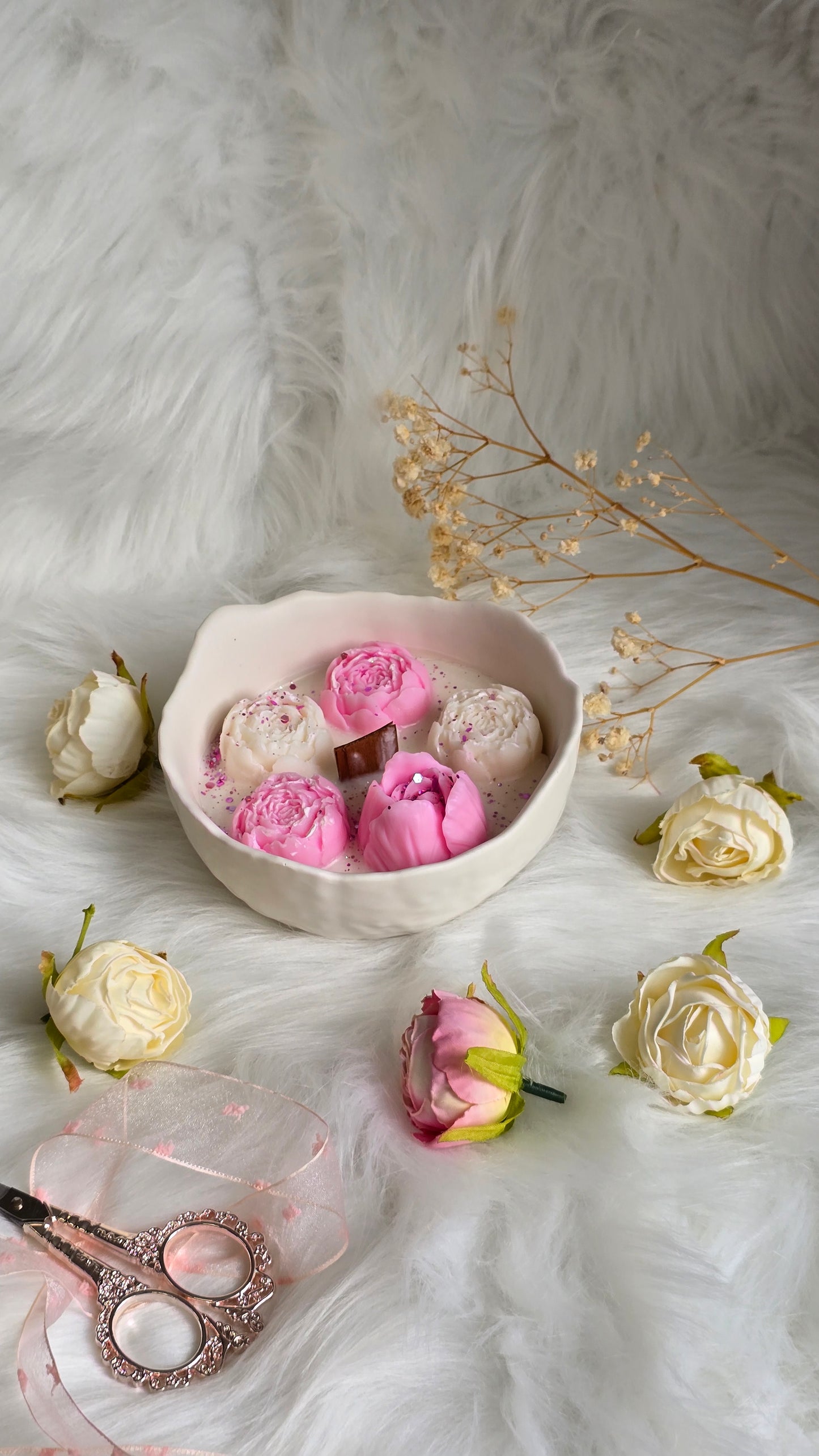 Twilight Rose Candle